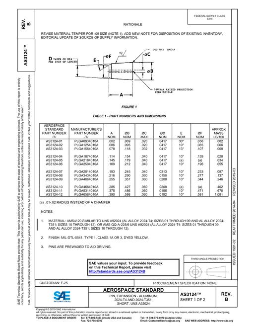 SAE AS3124B-2024