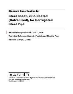 AASHTO M 218 PDF