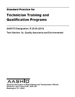 AASHTO R 25-00 (2013) PDF