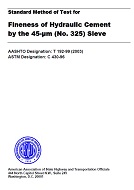 AASHTO T 192-99 (2003) PDF