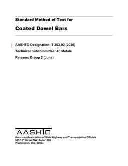 AASHTO T 253 PDF