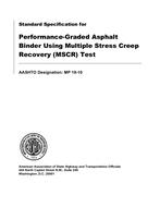 AASHTO MP 19-10 PDF