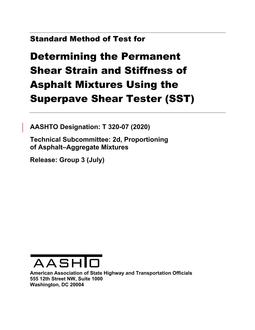 AASHTO T 320 PDF