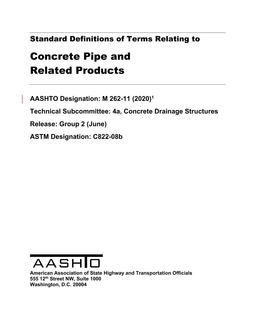 AASHTO M 262 PDF