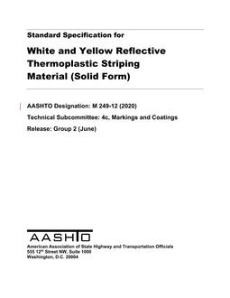 AASHTO M 249 PDF