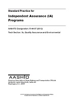 AASHTO R 44 PDF