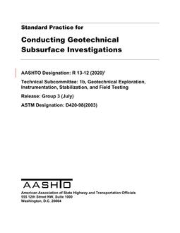 AASHTO R 13 PDF