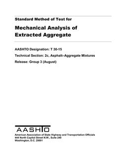 AASHTO T 30-15 PDF