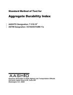 AASHTO T 210 PDF