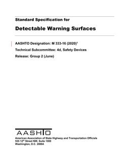 AASHTO M 333 PDF