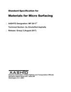 AASHTO MP 28 PDF