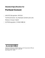 AASHTO M 85-18 PDF