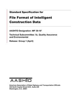 AASHTO MP 39 PDF