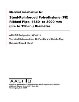 AASHTO MP 40 PDF