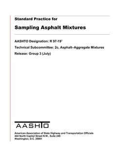 AASHTO R 97 PDF