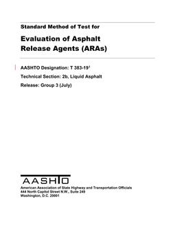 AASHTO T 383-19 PDF