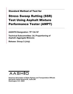 AASHTO TP 134 PDF