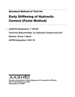 AASHTO T 186 PDF