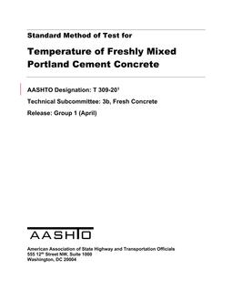 AASHTO T 309 PDF