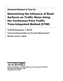 AASHTO T 390 PDF