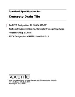 AASHTO M 178M/M 178 PDF