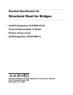 AASHTO M 270M/M 270 PDF