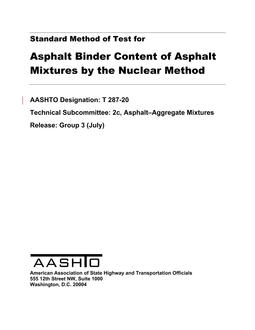 AASHTO T 287 PDF