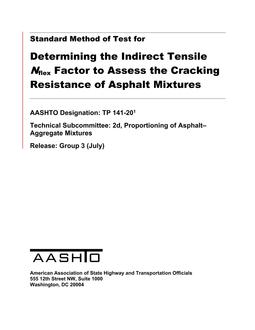 AASHTO TP 141 PDF