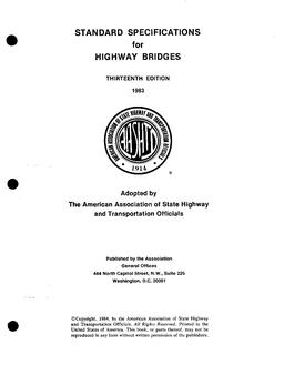 AASHTO HB-13 PDF