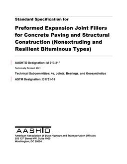 AASHTO M 213 PDF