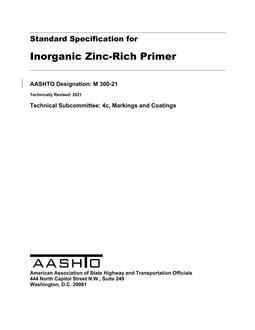 AASHTO M 300 PDF