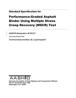 AASHTO M 332 PDF