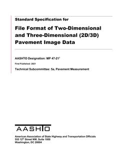 AASHTO MP 47 PDF