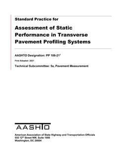 AASHTO PP 106 PDF