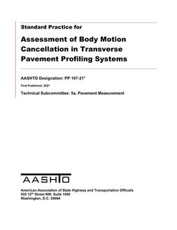 AASHTO PP 107 PDF