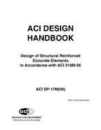 ACI Design Handbook: Design of Structural Reinforced Concrete Elements in Accordance with ACI 318M PDF