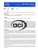 ACI 364.13T PDF