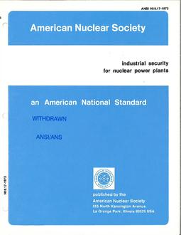 ANS 3.3-1973 (N18.17) PDF