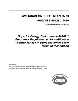 ANSI MSE 50028-2 PDF