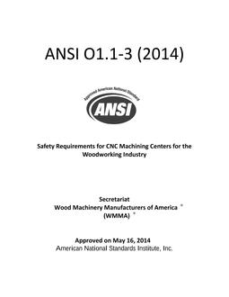 ANSI O1.1-3 PDF