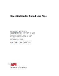 API Spec 5LCP (R2020) PDF