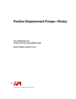 API Std 676 (R2015) PDF