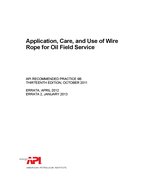 API RP 9B PDF