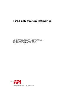 API RP 2001 PDF