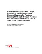 API RP 14FZ (R2020) PDF