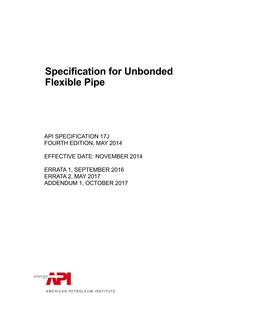 API Spec 17J (R2021) PDF