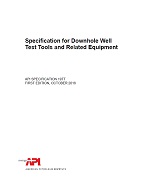 API Spec 19TT (R2022) PDF