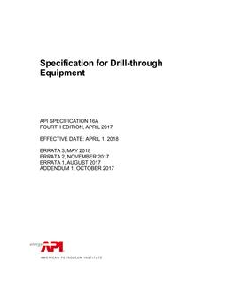 API Spec 16A PDF