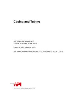 API Spec 5CT PDF