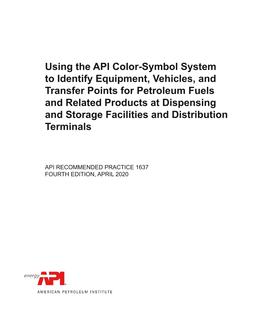 API RP 1637 PDF